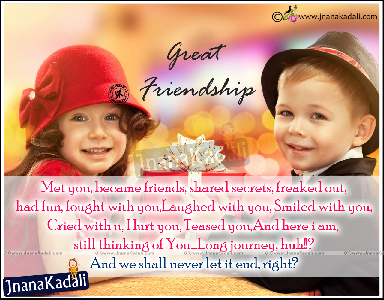 Best English good friendship status quotes for friends | JNANA ...