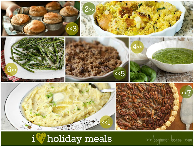 vegetarian recipes, menu for holiday meals