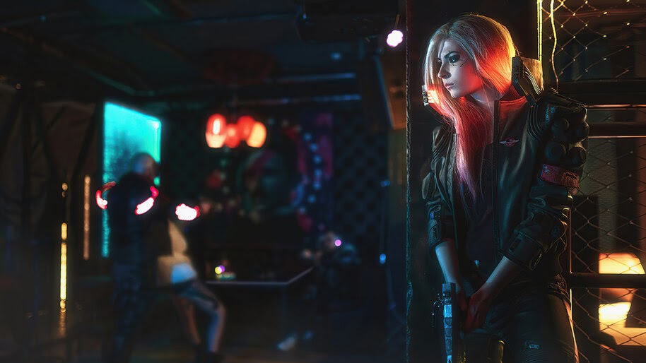 Cyberpunk 2077, Girl, 4K, #3.2273