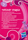 My Little Pony Wave 1 Twilight Sparkle Blind Bag Card