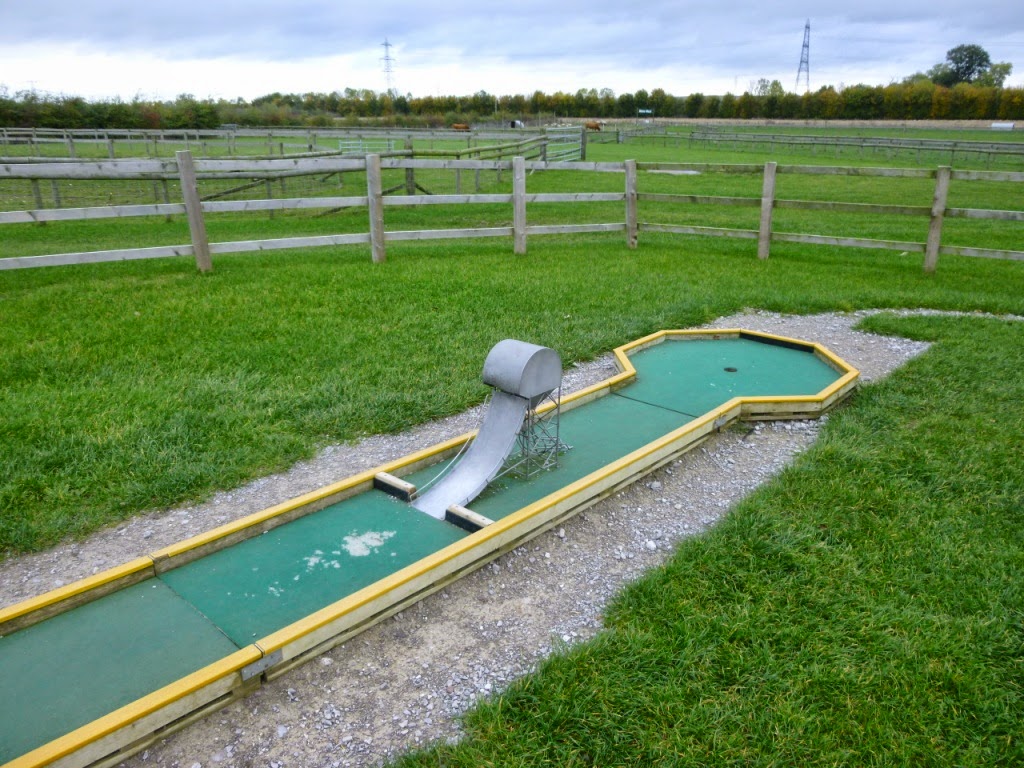 The Ham and Egger Files Crazy Golf at Mead Open Farm in Billington