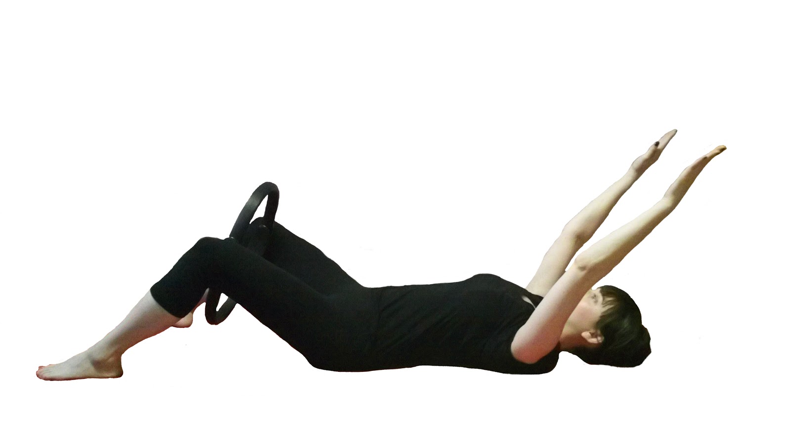 Exercise of the Day Day 200 Roll up with Magic Circle between Knees