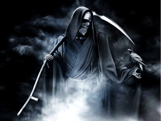 Grim Reaper Dark Horror Halloween Wallpaper