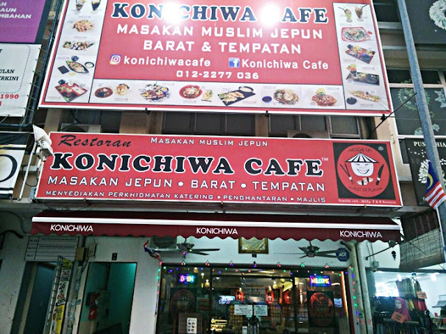 Konichiwa Cafe Bangi Sedia Makanan Jepun Halal
