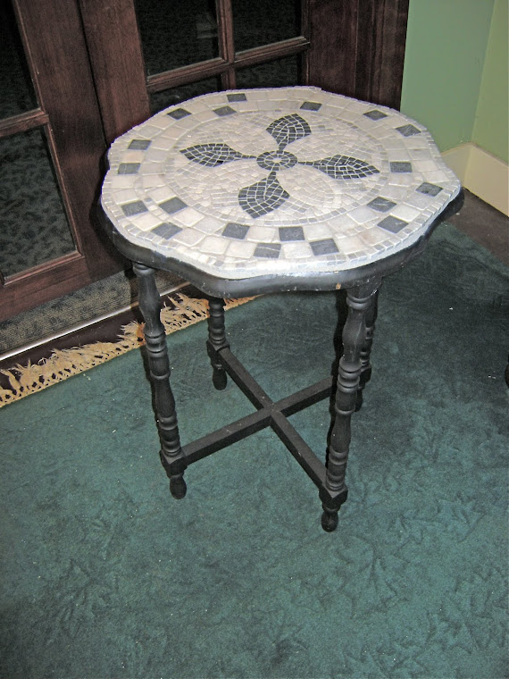 Small tiled table