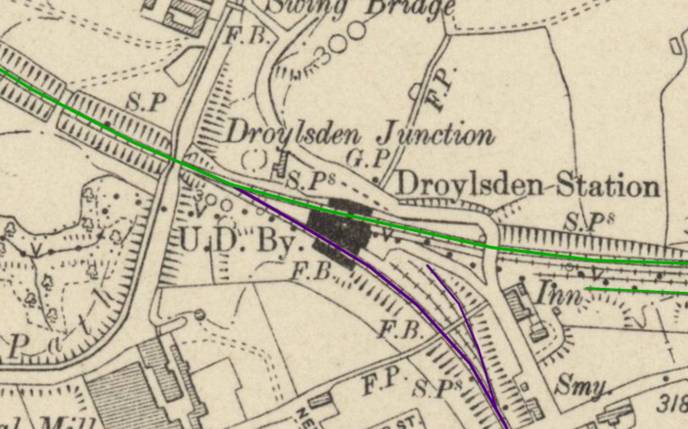 Mad Cycle Lanes of Manchester Hollinwood Branch Canal 1 Sunnyside