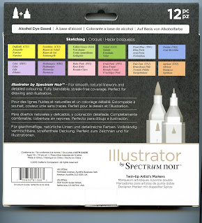 review spectrum noir illustrator twin tip markers spectrum noir illustrator markers color chart