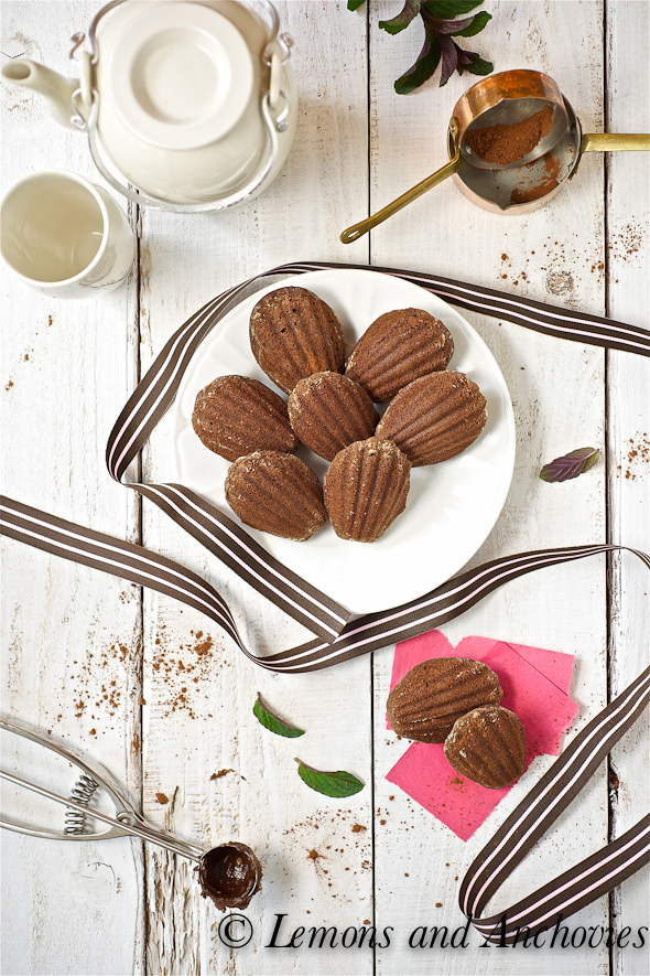 French Food Friday Chocolate Madeleines
