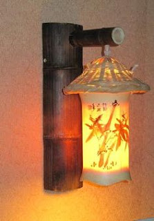 lampu hias terbuat dari bambu lampu hias cantik dari bambu