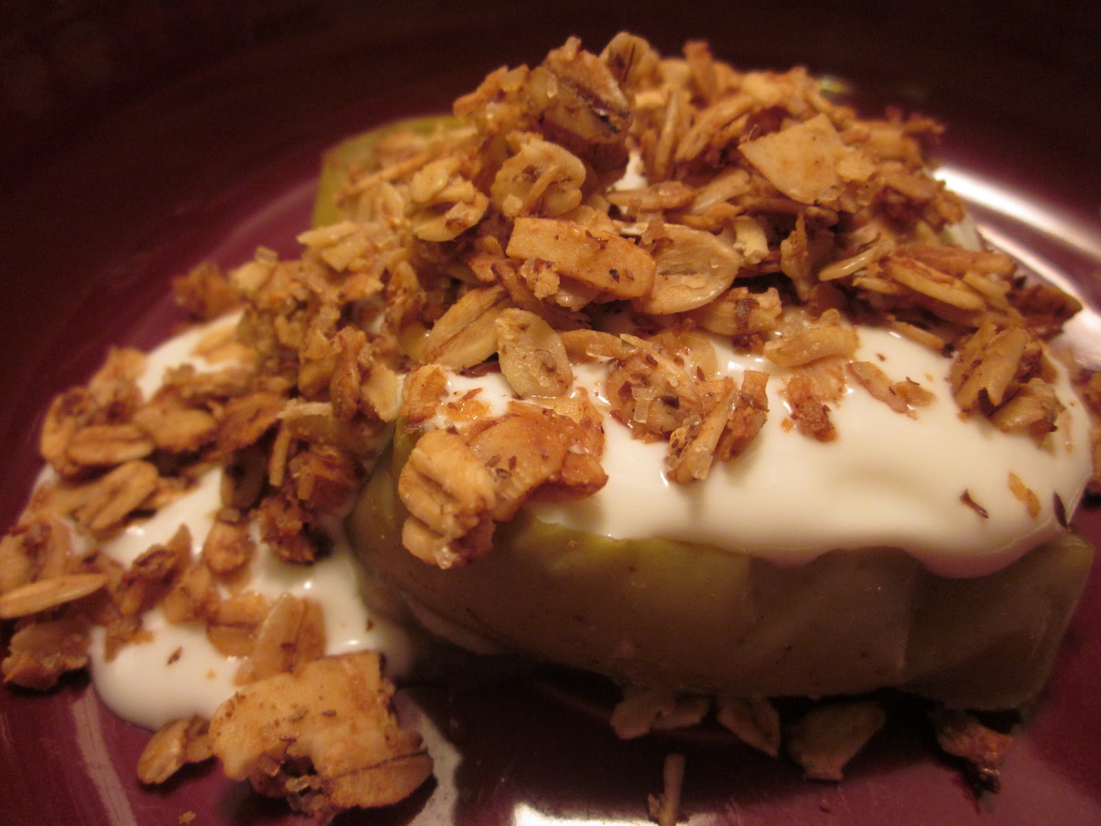 Baked Apples for Breakfast