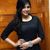 Anjali Photos At Movie Success Meet In Black Dress