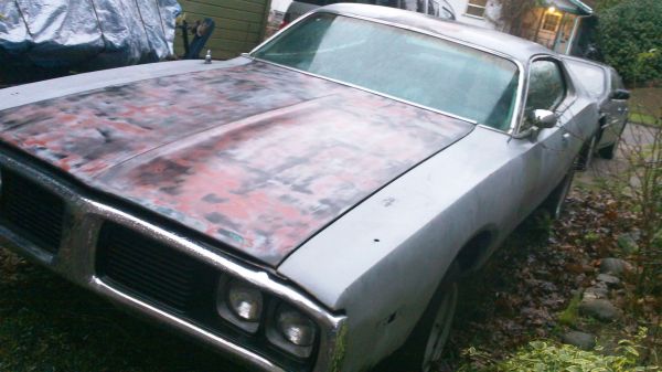 1974 Dodge Charger: Here are the pictures from the Craigslist ad. 1974 Dodge Charger Mopar $999.