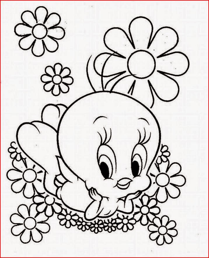 Coloring Pages: Tweety Bird free printable coloring pages Free and