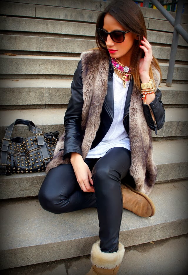 Chic and Silk STREET STYLE UGG!