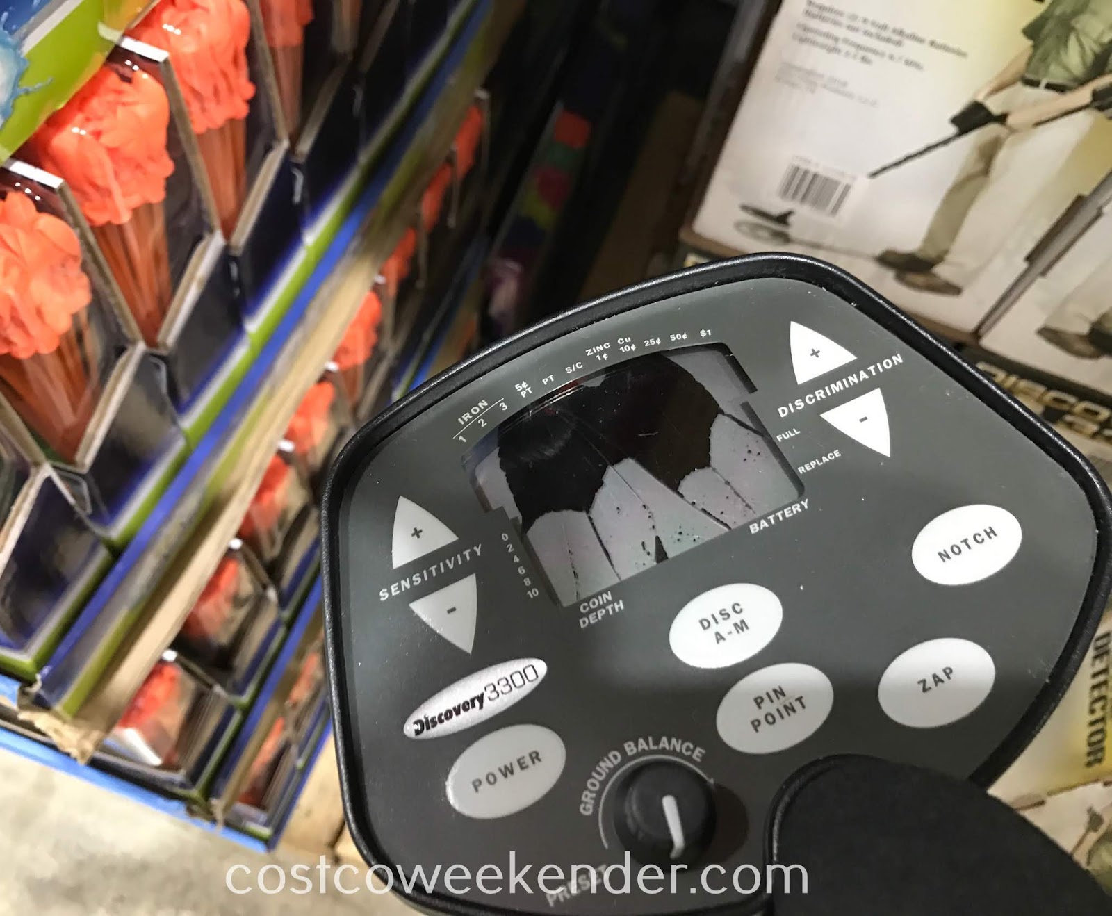Bounty Hunter Discovery 3300 Metal Detector Costco Weekender