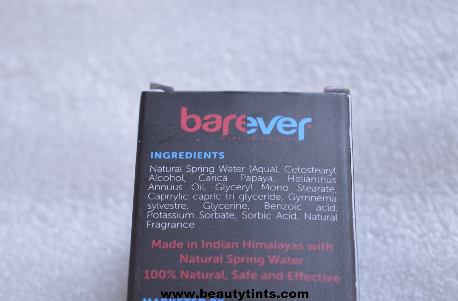 Sriz Beauty Blog Barever Natural Hair Inhibitor Review