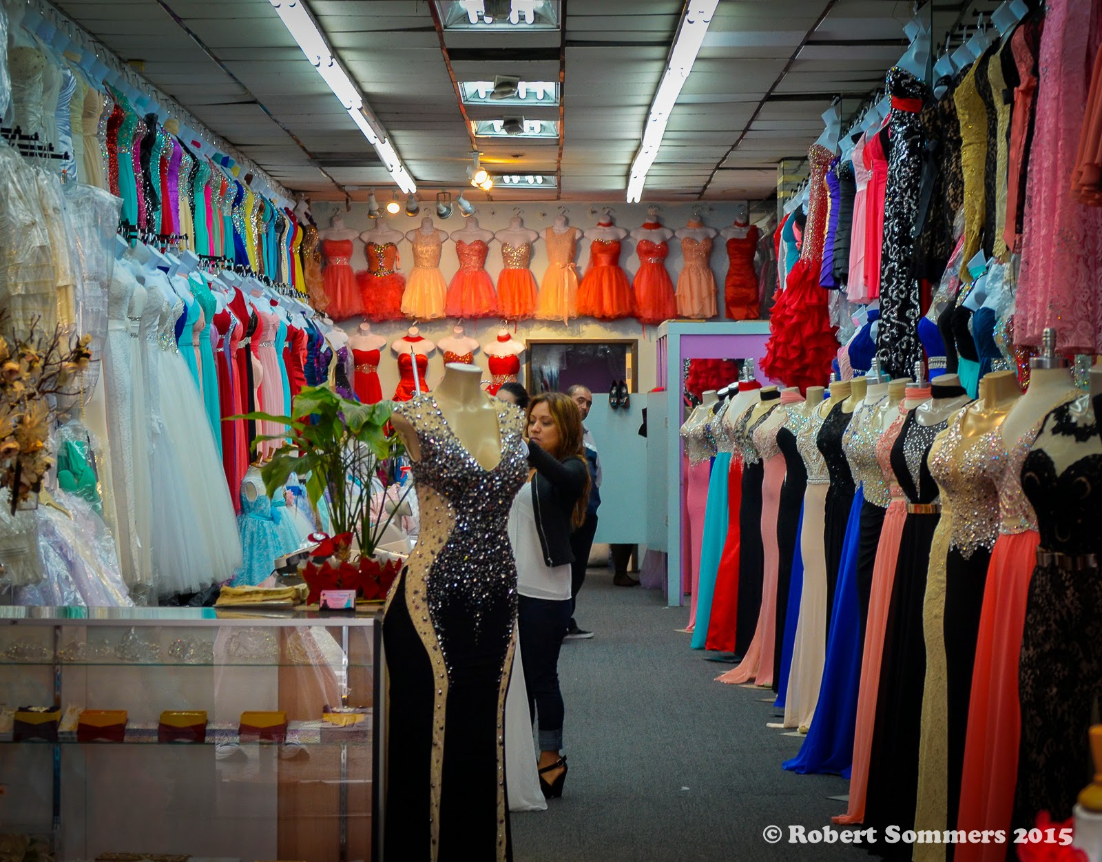 Blue Heron Blast: Quinceañera store, Broadway - Los Angeles