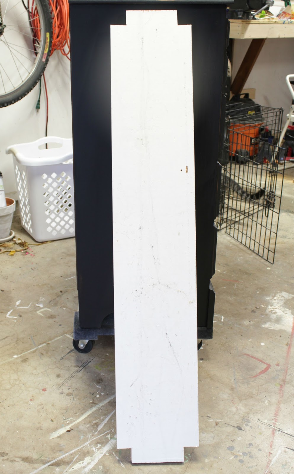 House Homemade How to add a shelf to a console table