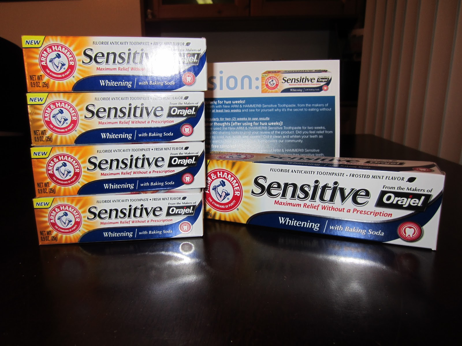 Crafty And Wanderfull Life Arm & Hammer Sensitive Toothpaste Review