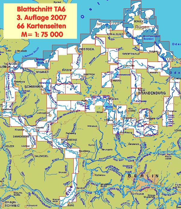 Deutschland – Gewässerkarten | Blattschnitte Index Deutschland – Gewässerkarten | Blattschnitte Index