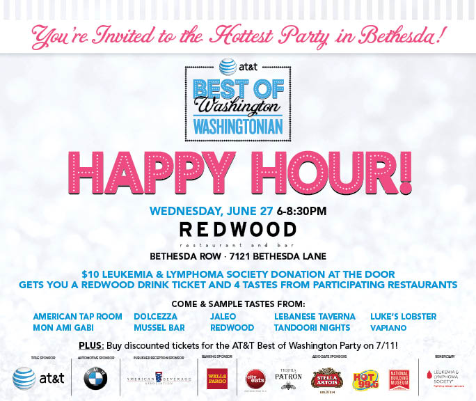 Robert Dyer Bethesda Row YOU'RE INVITED TO THE BEST OF WASHINGTON