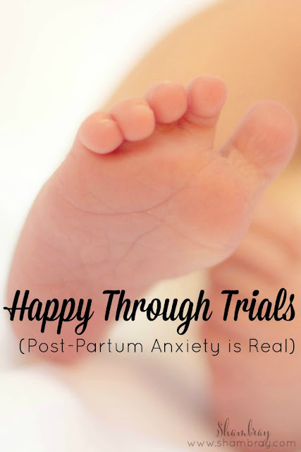 Check out these thoughts from one mom with post partum anxiety. 