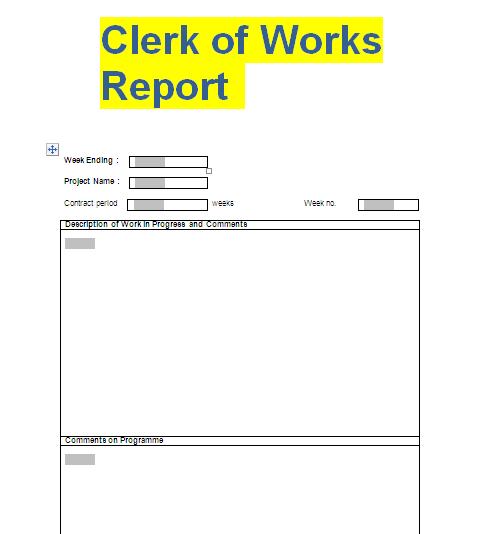 work done report format