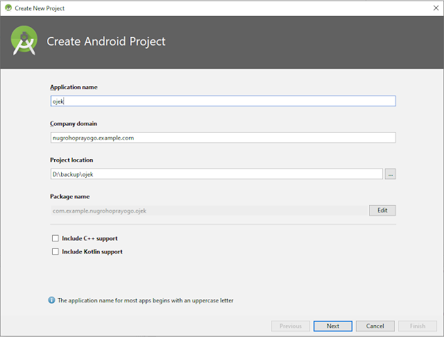 Cara Membuat Project Android Studio Pertama Kali