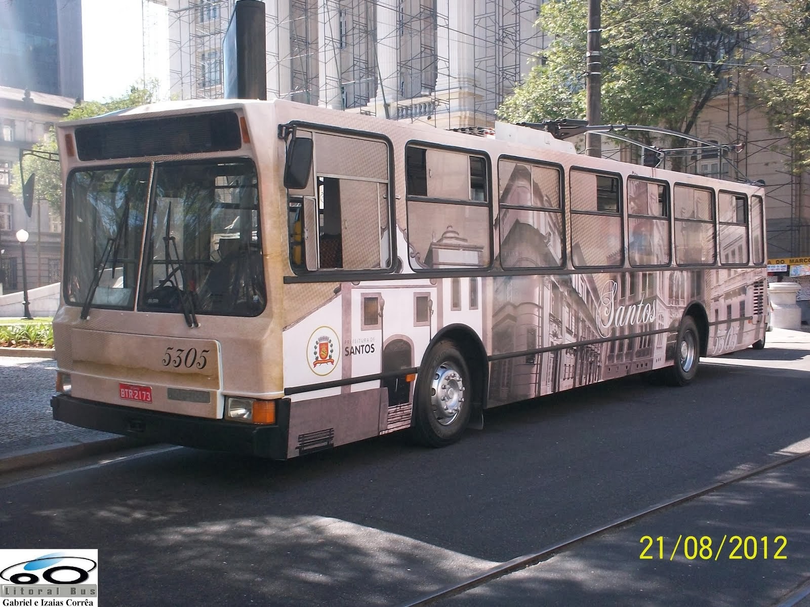 Piracicabana Santos - Trólebus Mafersa