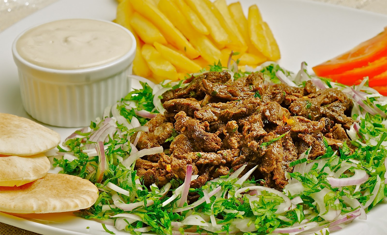 Carla's Bistro Our Homemade Shawarma