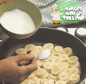 Receta de Postre Platanos souffles