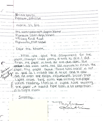 Essay example formal letter