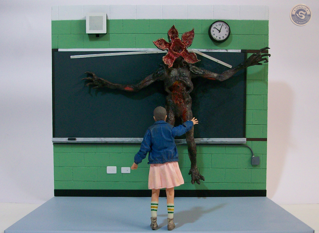 Shaolin customs Diorama Stranger Things "Eleven Vs