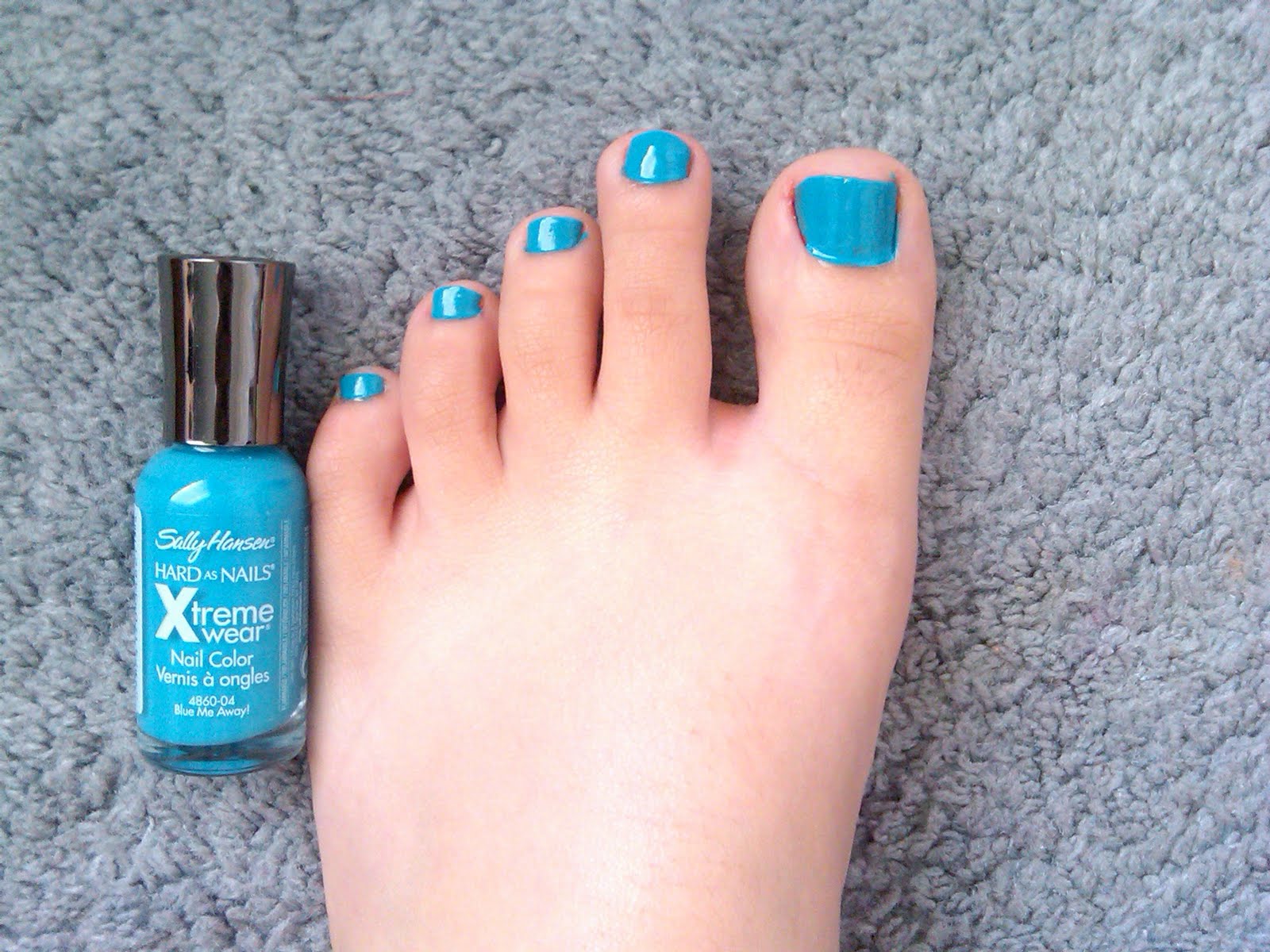 Nail Polish and Stuff ) Sally Hansen Blue Me Away