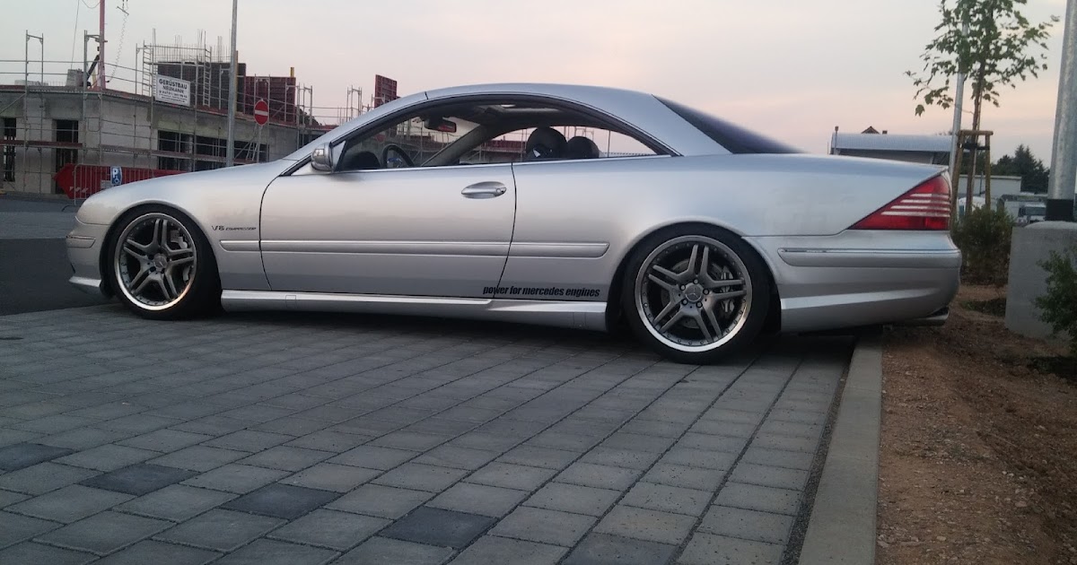 Mercedes Benz CL 215 stance