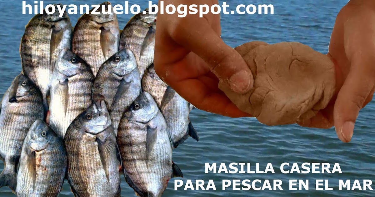 CÓMO HACER MASILLA para PESCAR en el MAR