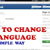 Change Language Settings On Facebook