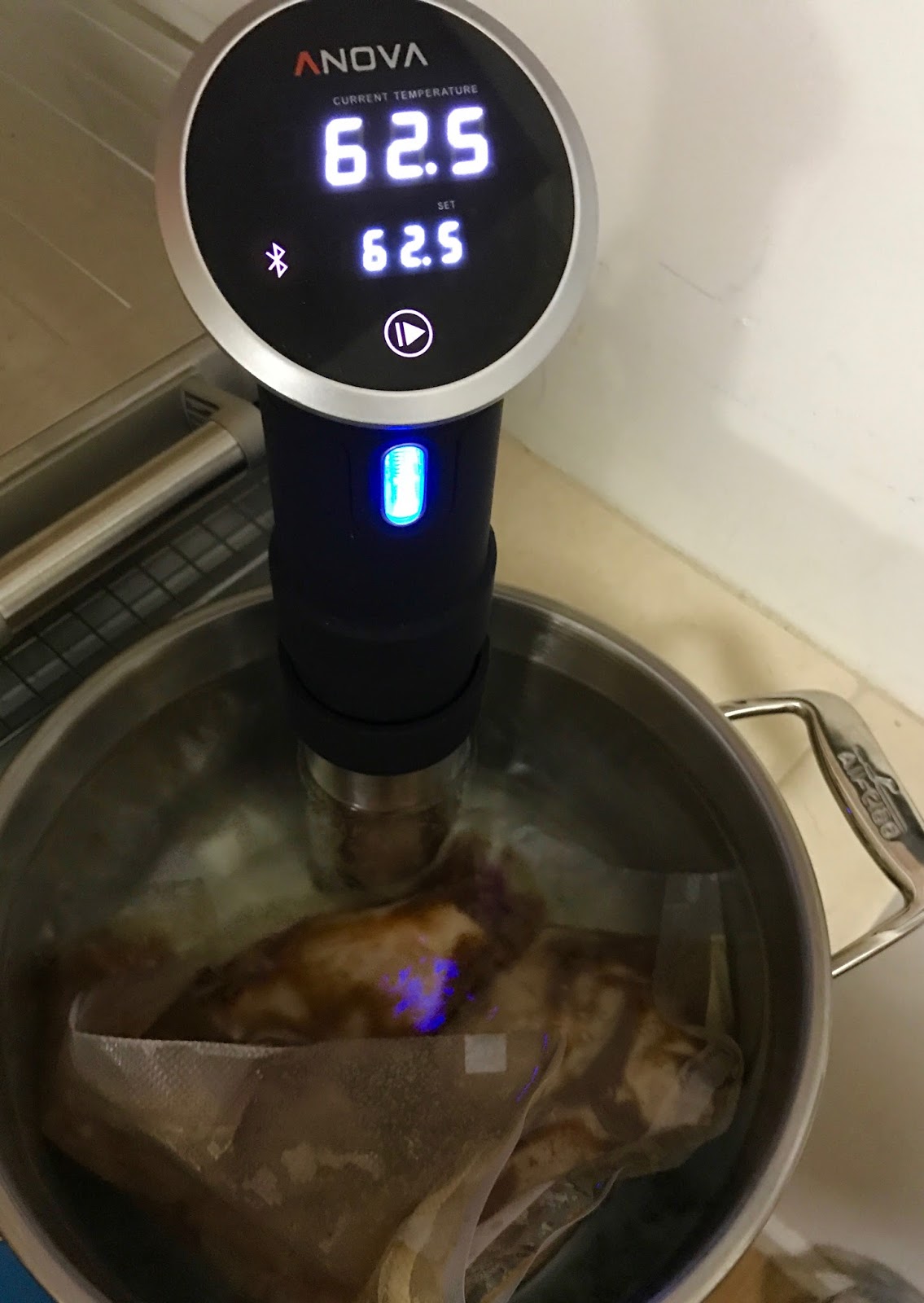 The Periodic Kitchen Sous Vide GingerGarlic Chicken