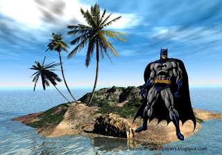 Wallpapers of Batman Dark Knight prepared for action at 3D Island Desktop