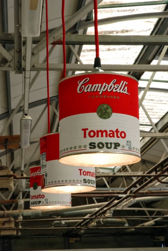 butterpaperstudio DIY Campbell Soup Lamp Shade Hack