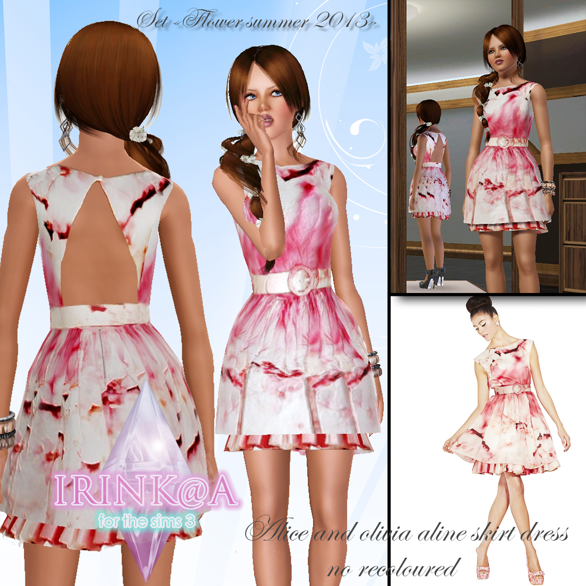 My Sims 3 Blog: New Dresses by irink@a