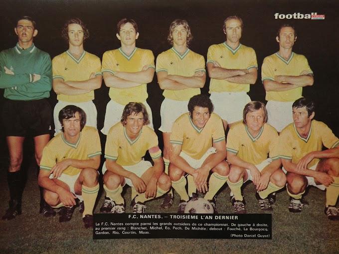 F.C NANTES 1971-72. By Ageducatifs.
