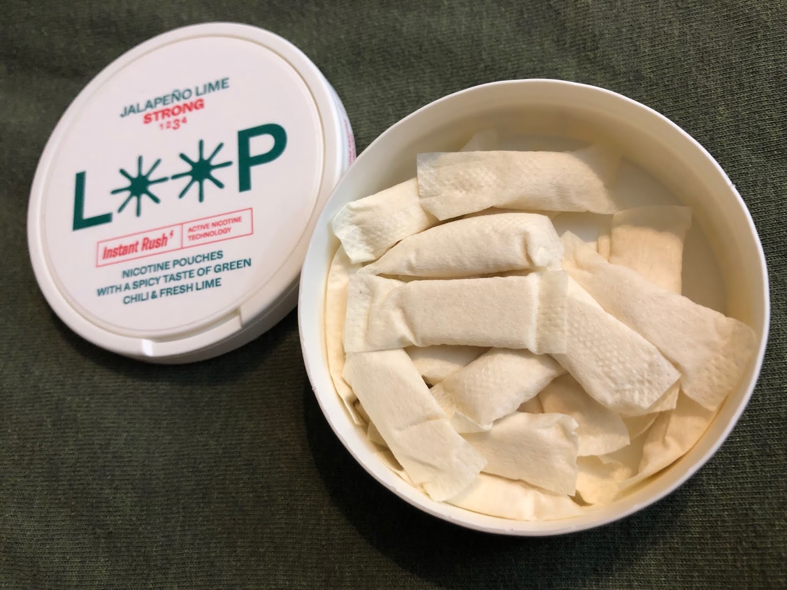 Loop Jalapeño Lime Strong (Nicotine Pouches) Review. 4