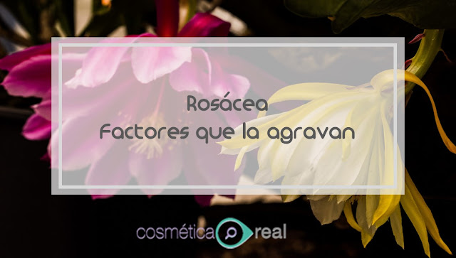 Rosácea: Factores cosméticos, alimentarios  y otros que la exacerban