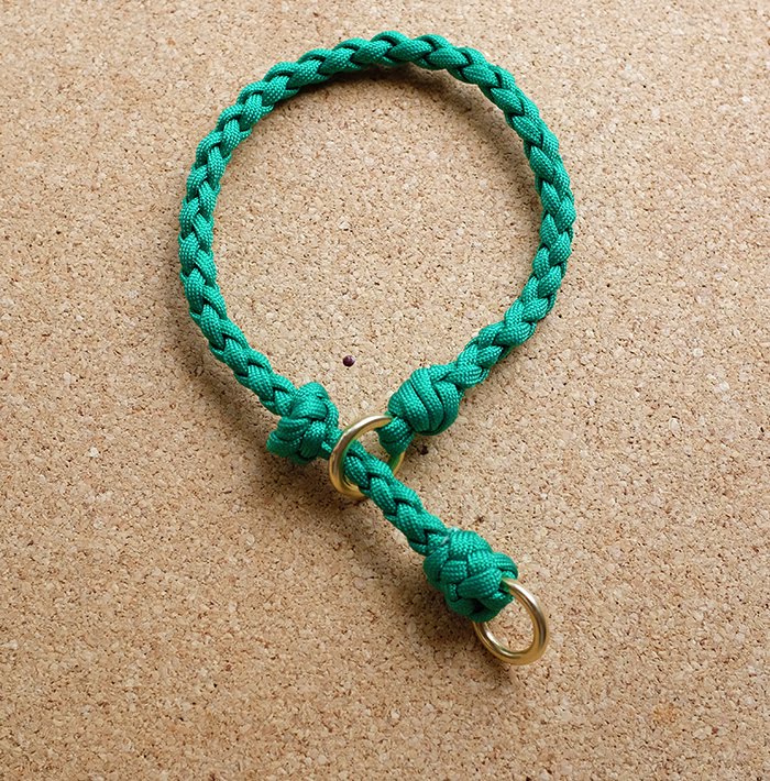 Paracord Lovers パラコードラヴァース ハーフチョーク カラー試作 パラコードクラフトワークショップ 製作サンプル パラコード の編み方