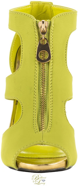 ♦Qupid Hannah green high heel sandal #pantone #shoes #green #brilliantluxury