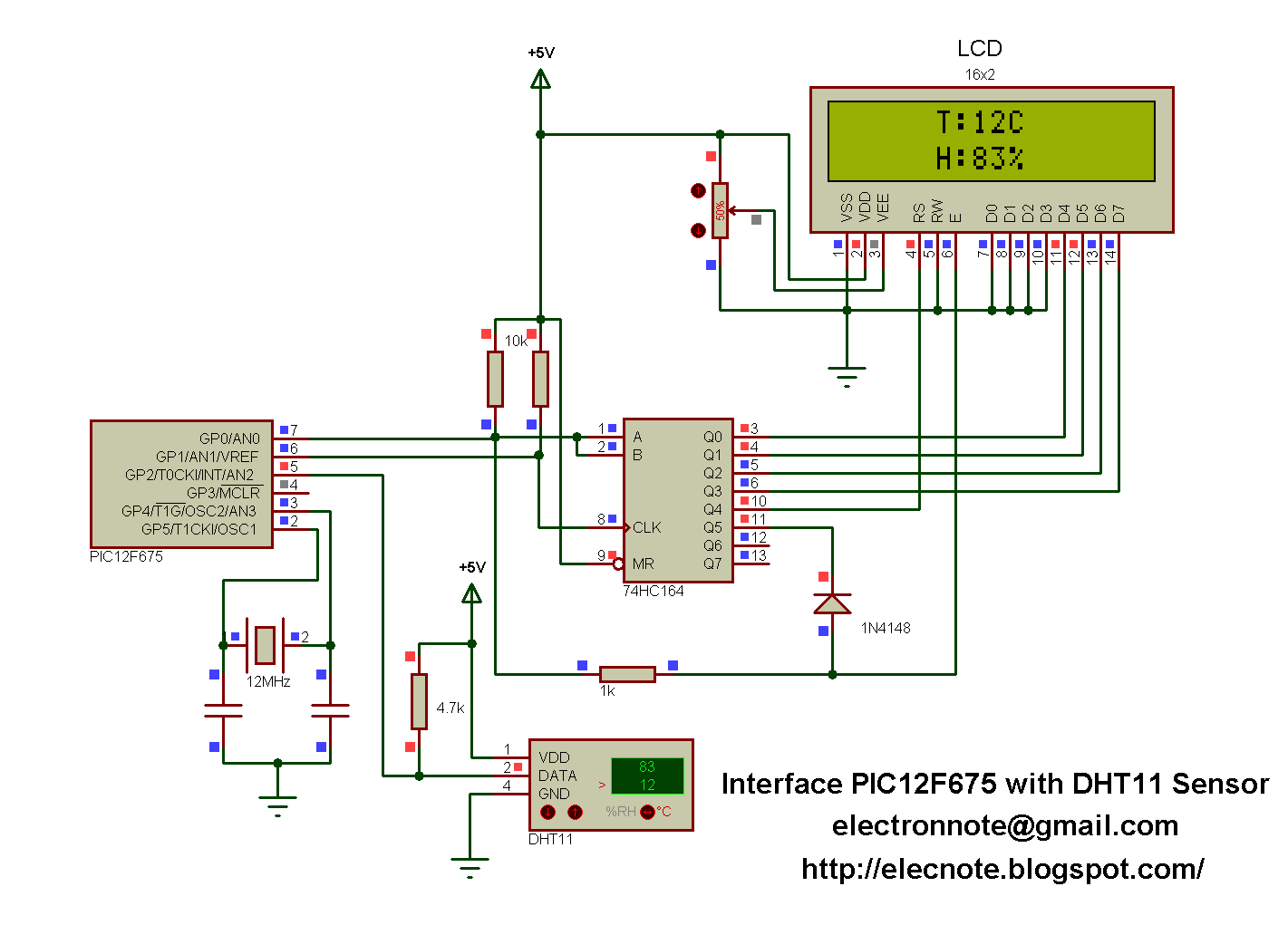dht11 wiring diagram