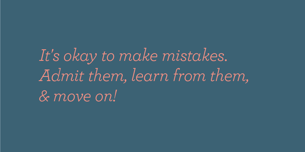 Make it okay. They learn only from mistakes тату. It okay. Make it okay. Make it okay.