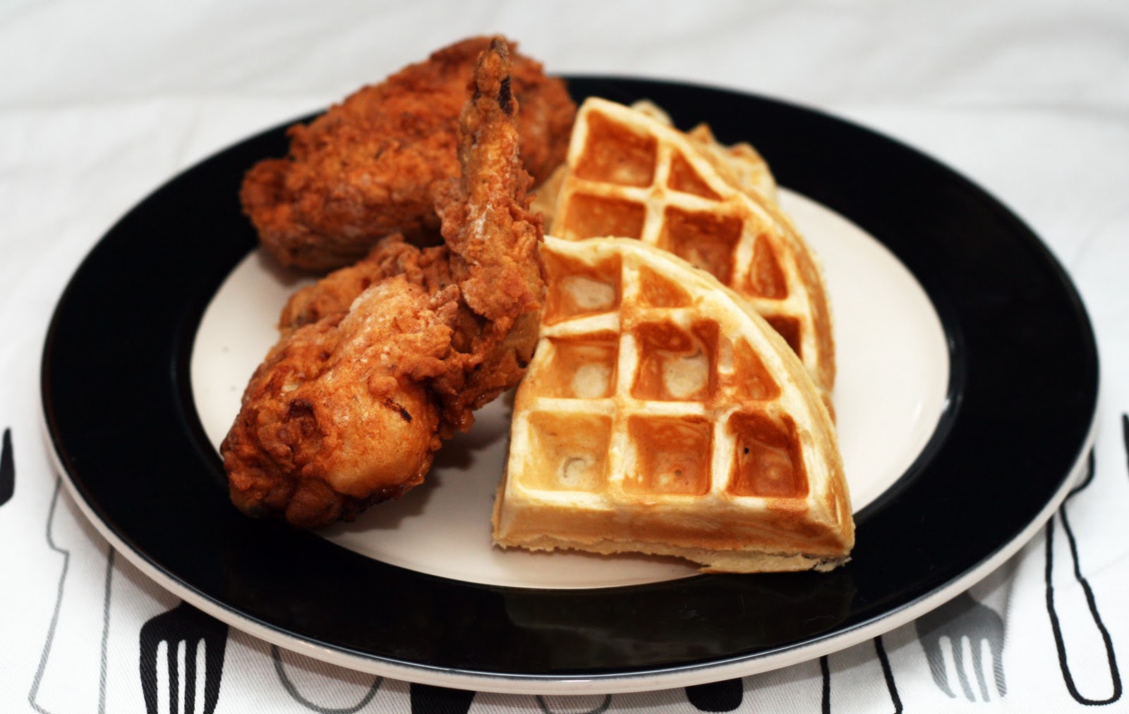 Chicken & Waffles Coconut & Lime