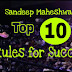 Sandeep Maheshwari's Top 10 Rules For Success - Success tips by Sandeep Maheshwari's